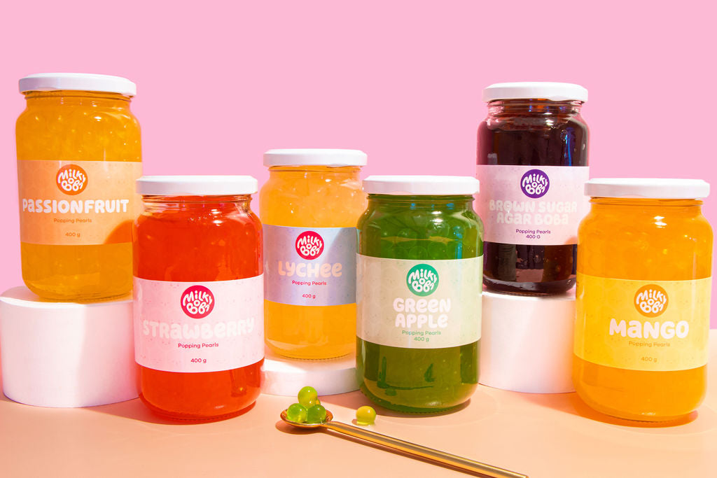Bubble Tea Kit Popping Pearls