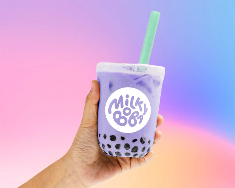 Hold up a Milky Boba