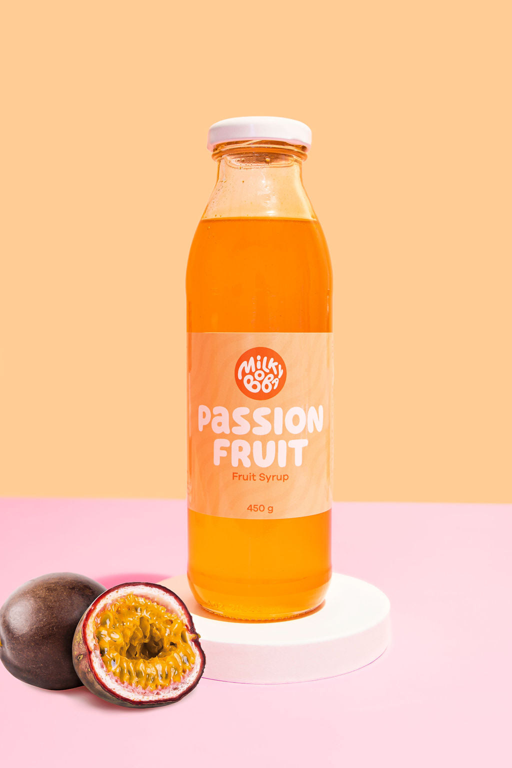 Passionfruit Syrup Bottle 